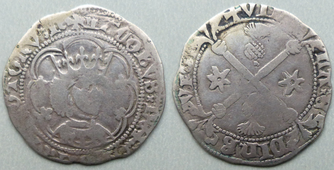 James III, base silver issue groat